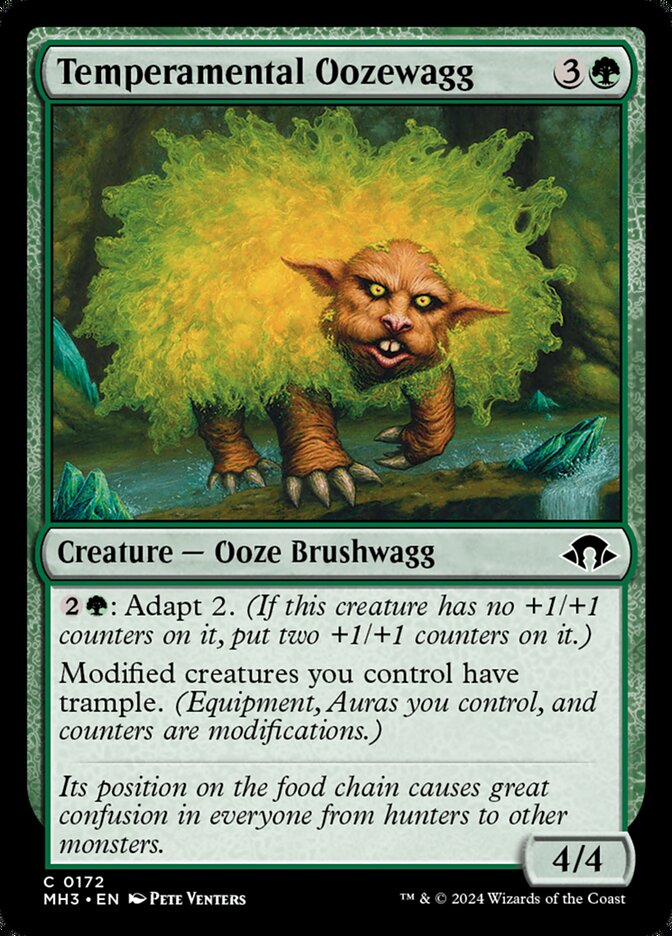 Temperamental Oozewagg 172 (Modern Horizons 3)  - Foil