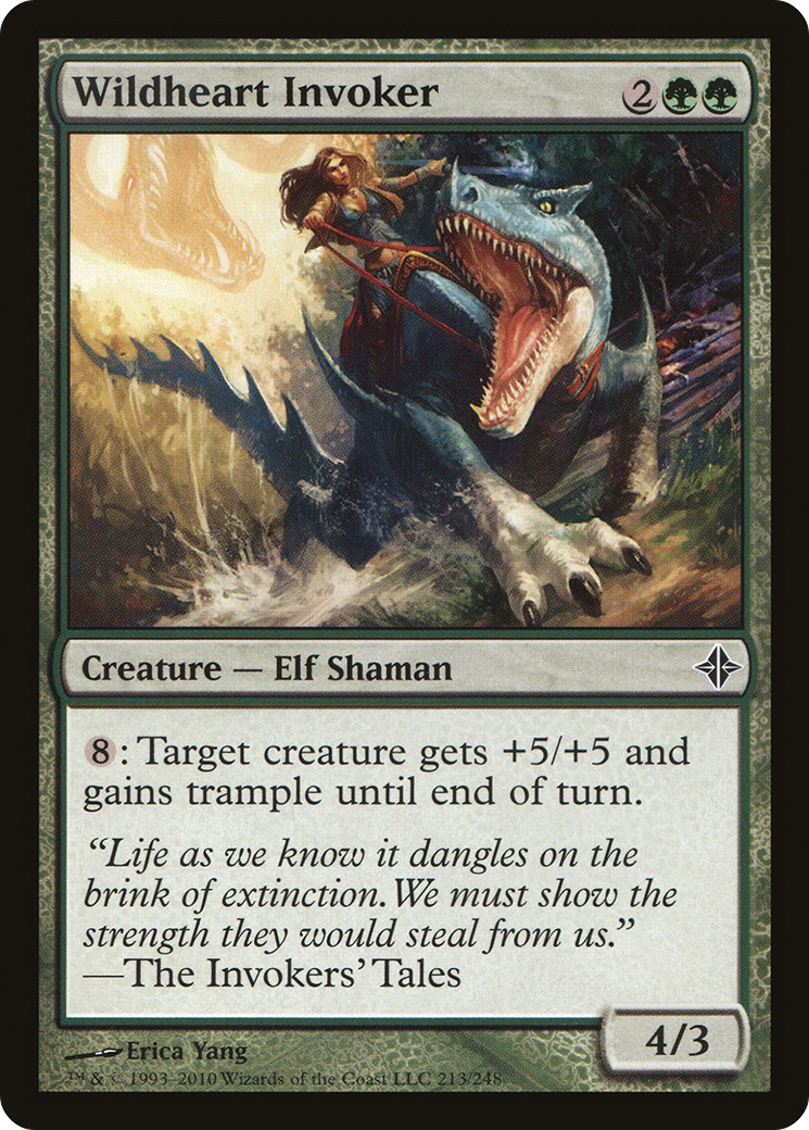 Wildheart Invoker [Rise of the Eldrazi] Foil
