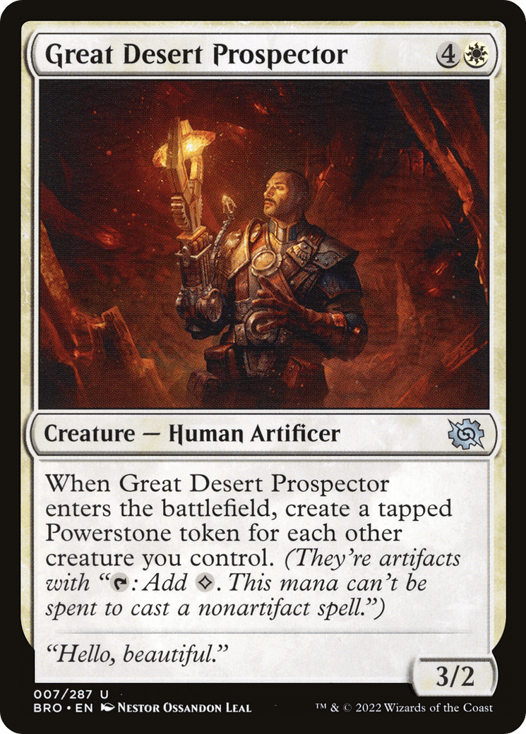 Great Desert Prospector [The Brothers' War] Foil