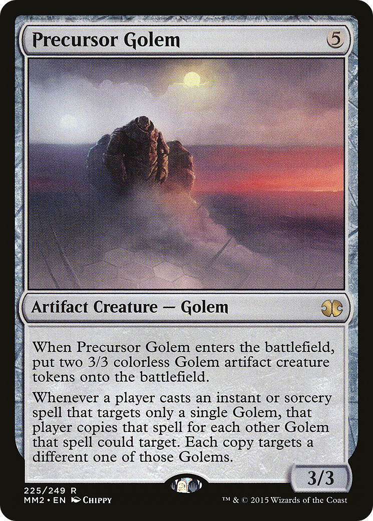 Precursor Golem [Modern Masters 2015] Foil