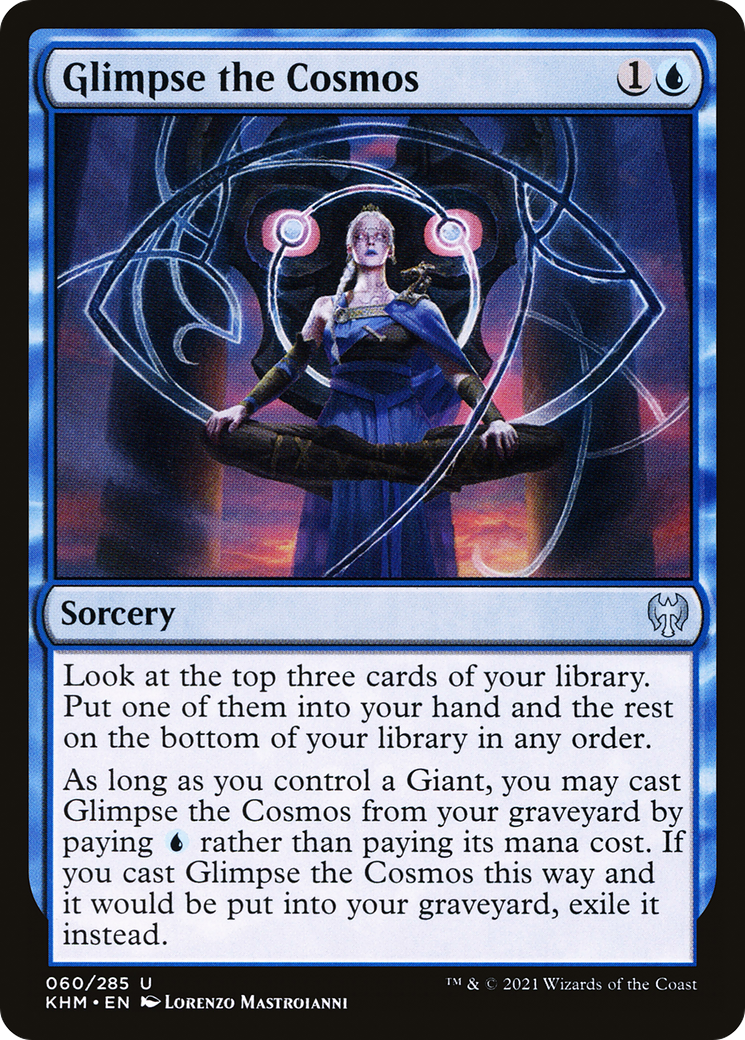 Glimpse the Cosmos [Kaldheim] Foil