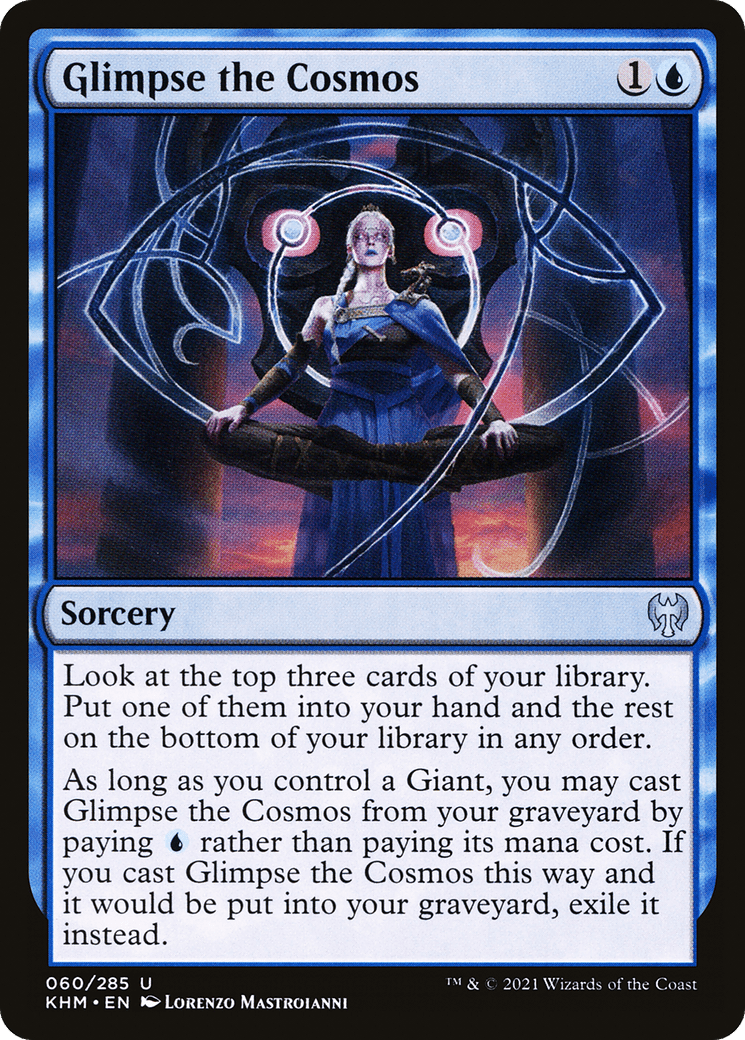 Glimpse the Cosmos [Kaldheim] Foil