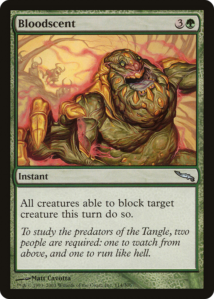 Bloodscent [Mirrodin] Foil