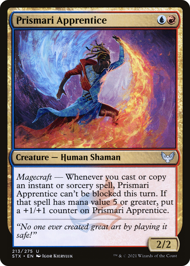Prismari Apprentice [Strixhaven: School of Mages] Foil