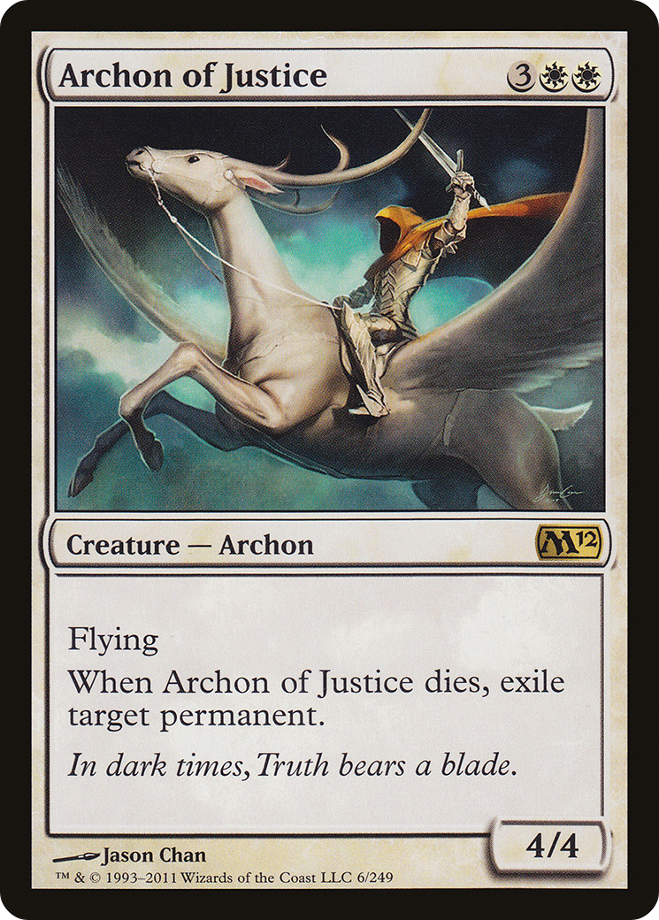 Archon of Justice [Magic 2012] Foil