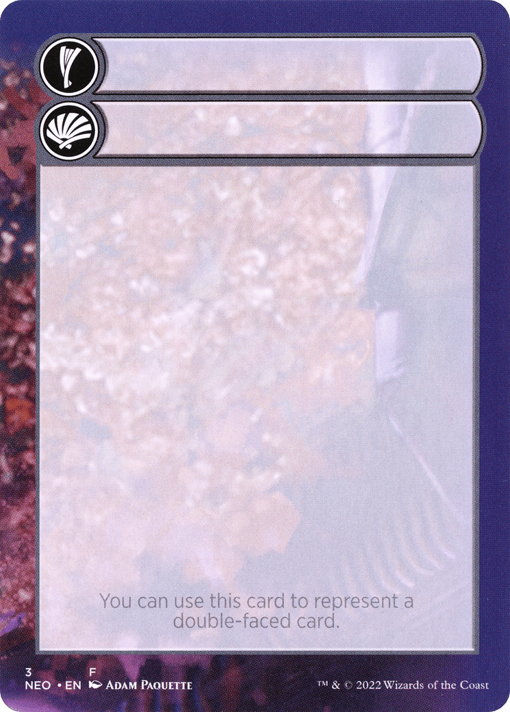 Double-Faced Substitute Card (SNEO-003) - Kamigawa: Neon Dynasty Substitute Cards (Borderless)