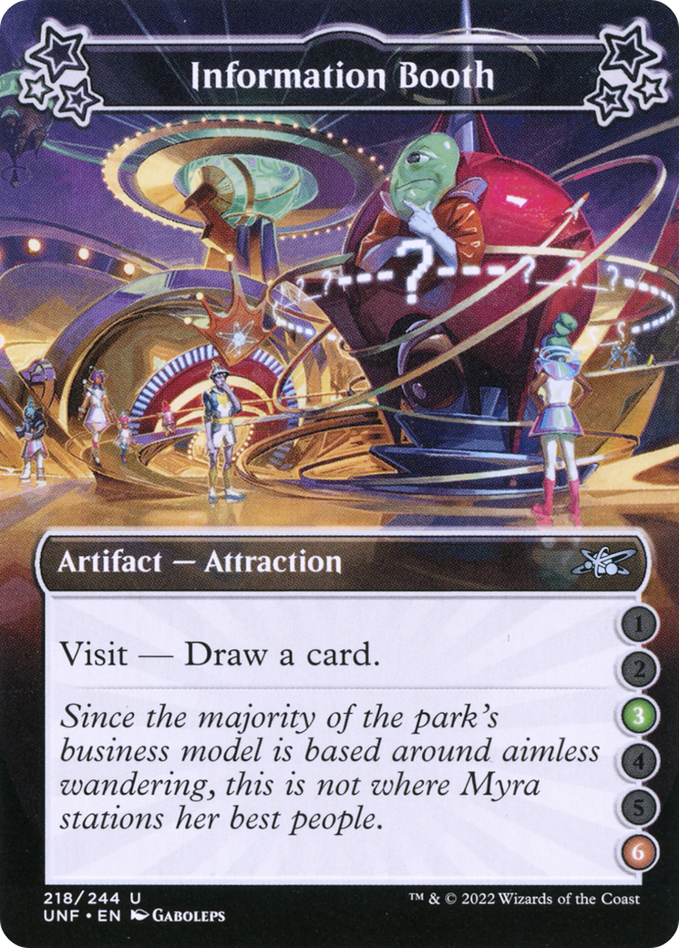 Information Booth (3-6) [Unfinity] Foil