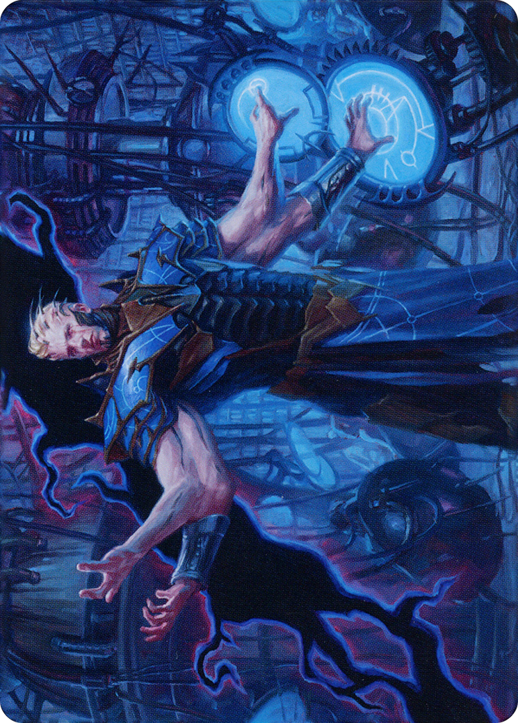Ertai Resurrected // Ertai Resurrected (ADMU-045) - Dominaria United Art Series (Borderless) Foil