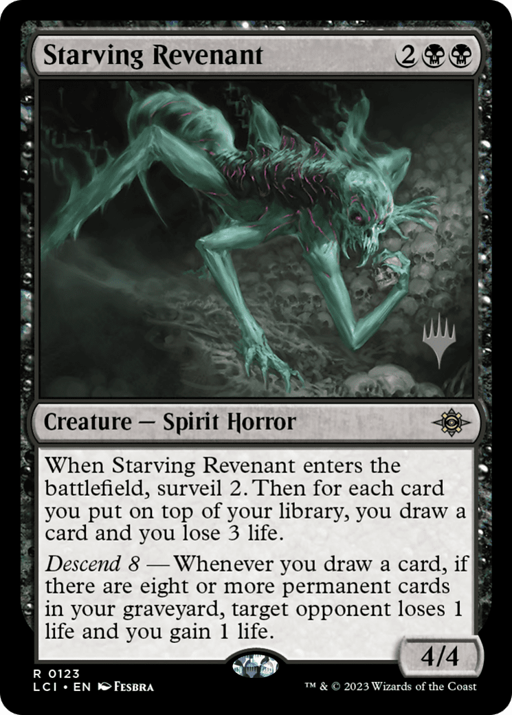 Starving Revenant (Promo Pack) [The Lost Caverns of Ixalan Promos] Foil