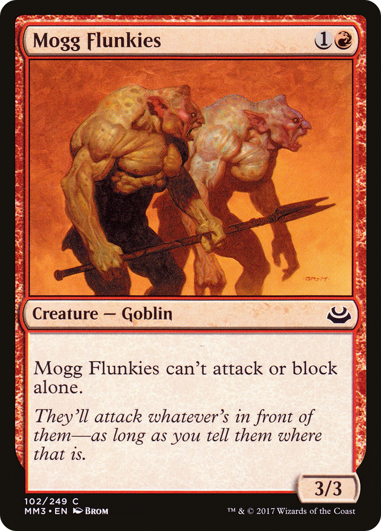 Mogg Flunkies [Modern Masters 2017] Foil