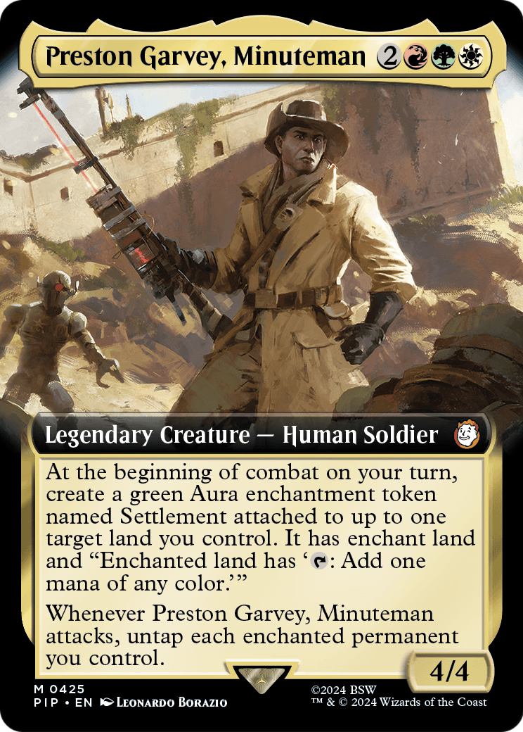 Preston Garvey, Minuteman (Extended Art) [Fallout] Foil