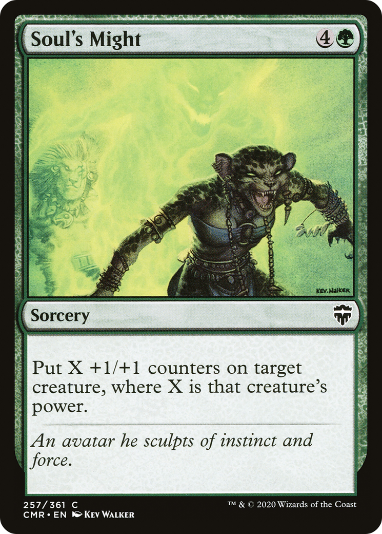 Soul's Might [Commander Legends] Foil