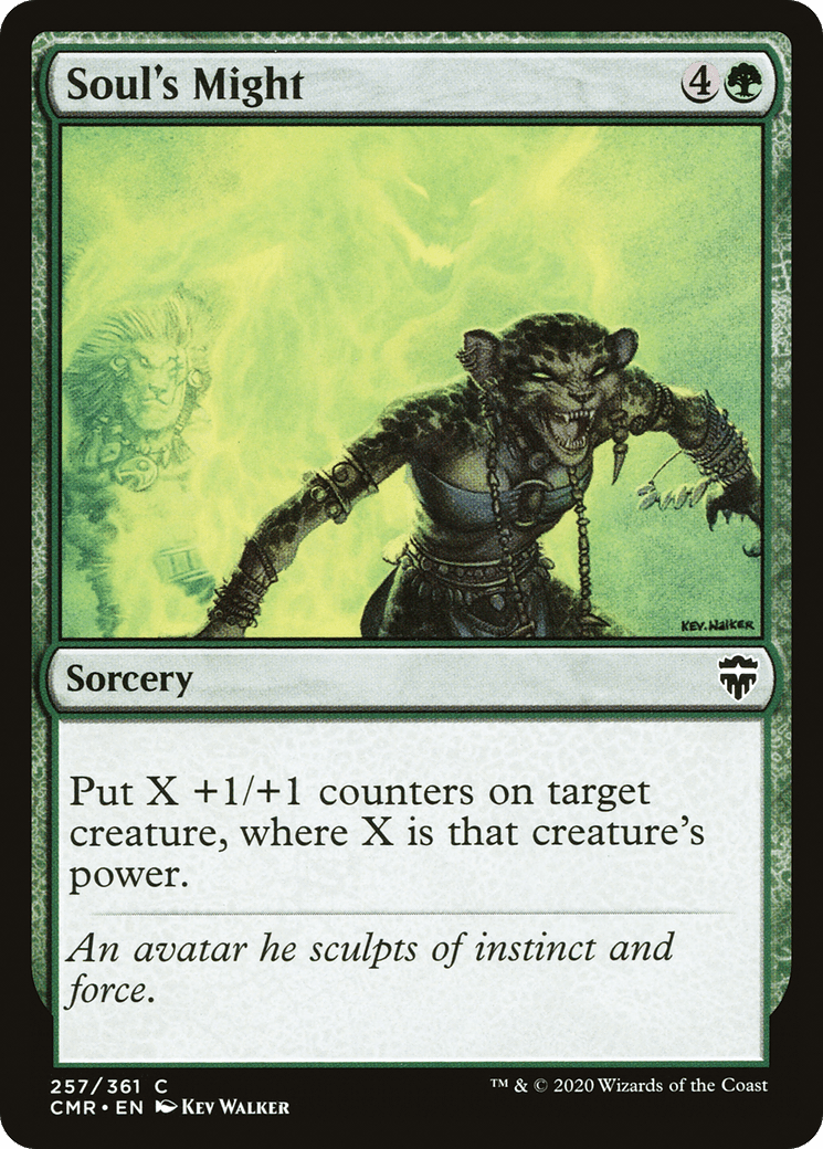 Soul's Might [Commander Legends] Foil
