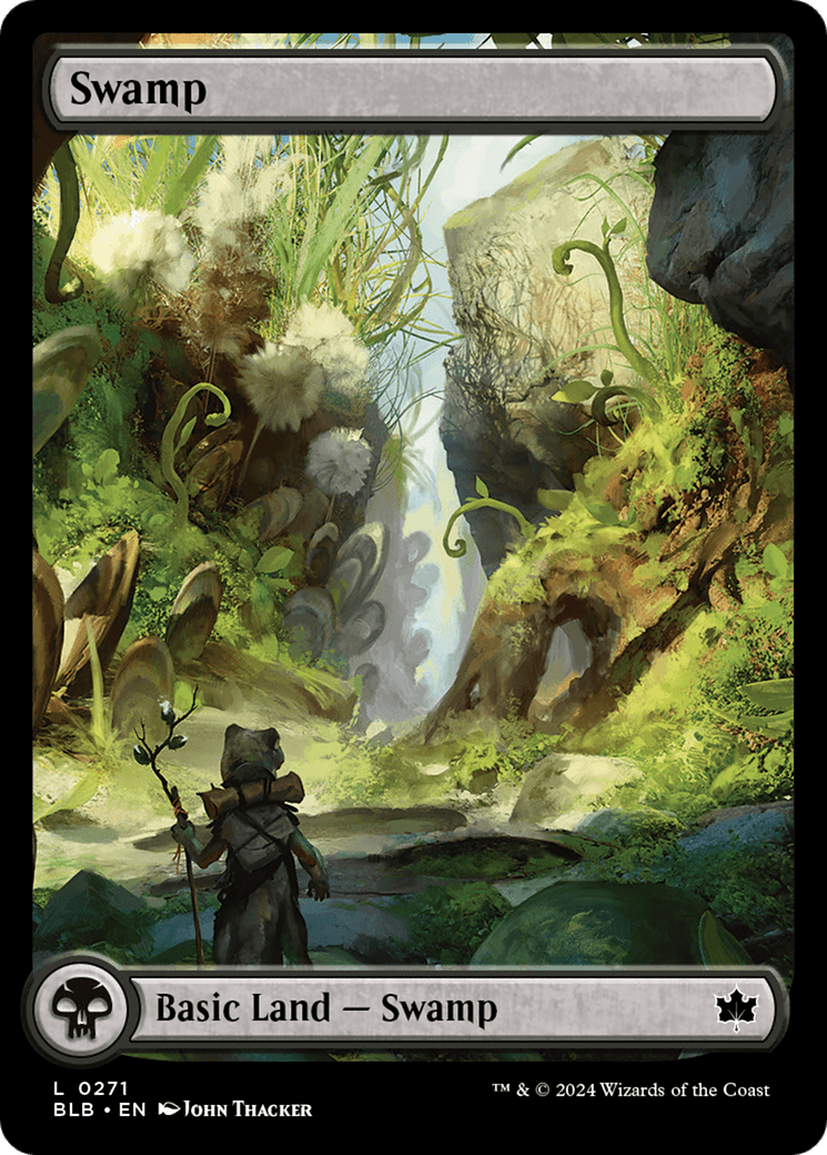 Swamp (0271) [Bloomburrow] Foil