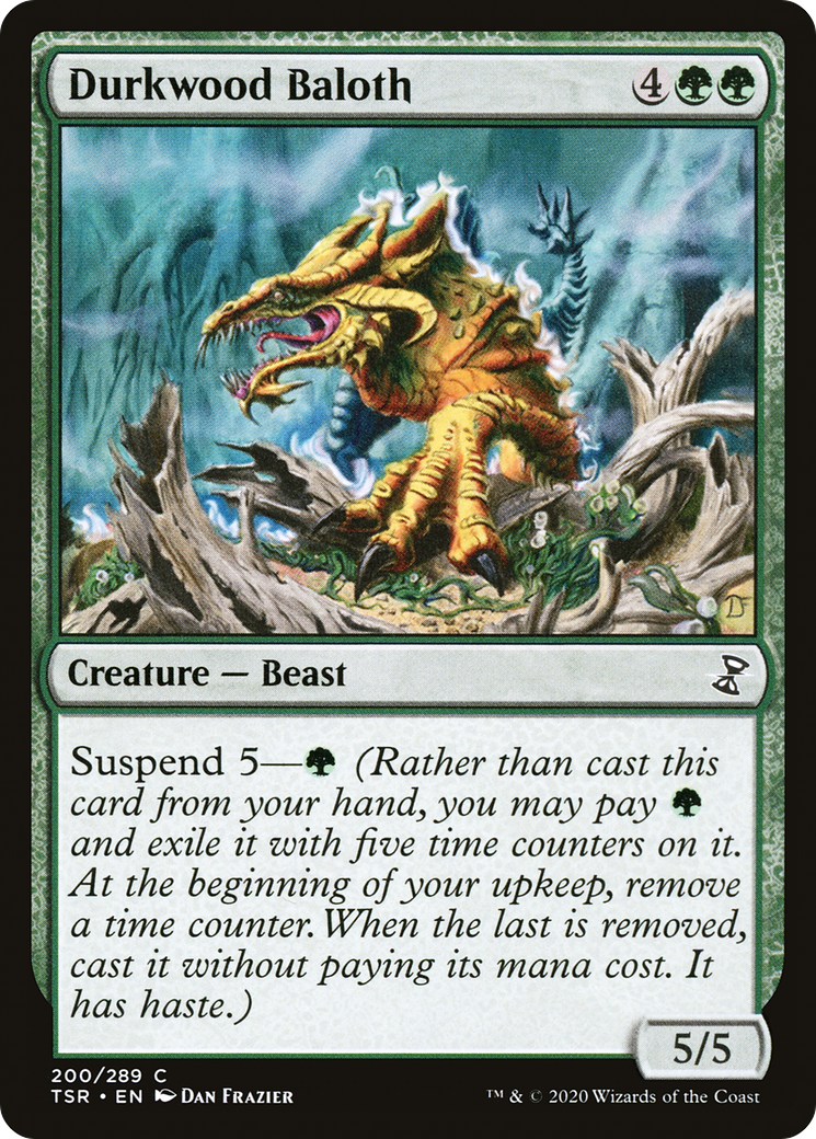 Durkwood Baloth [Time Spiral Remastered] Foil
