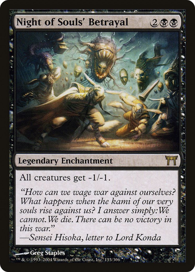 Night of Souls' Betrayal [Champions of Kamigawa] Foil