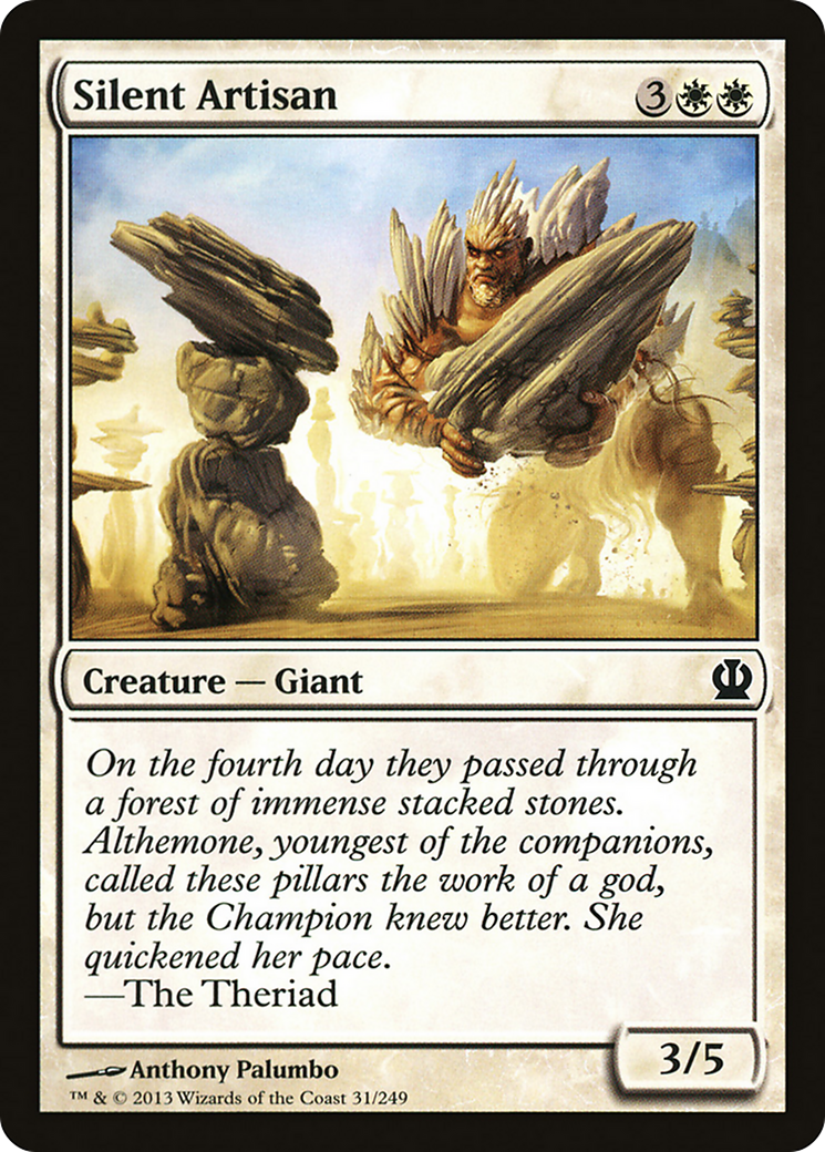 Silent Artisan [Theros] Foil