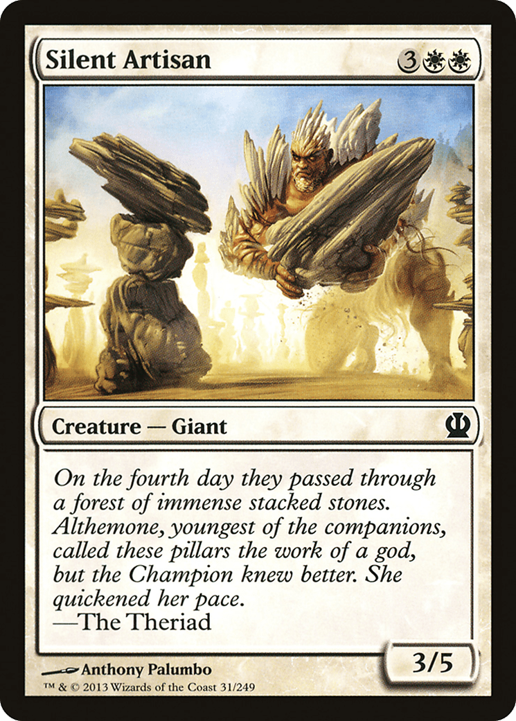 Silent Artisan [Theros] Foil