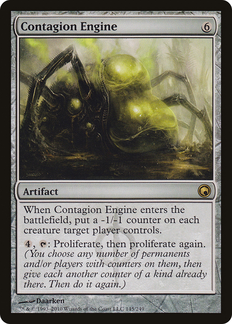 Contagion Engine [Scars of Mirrodin] Foil