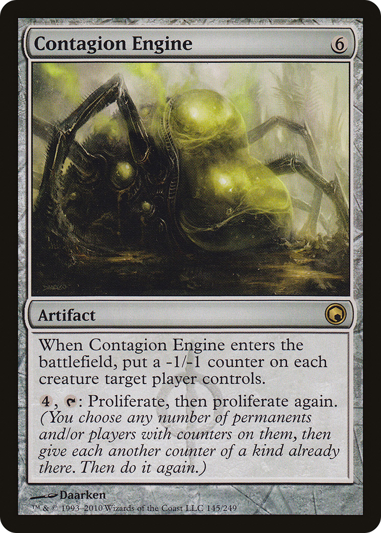 Contagion Engine [Scars of Mirrodin] Foil