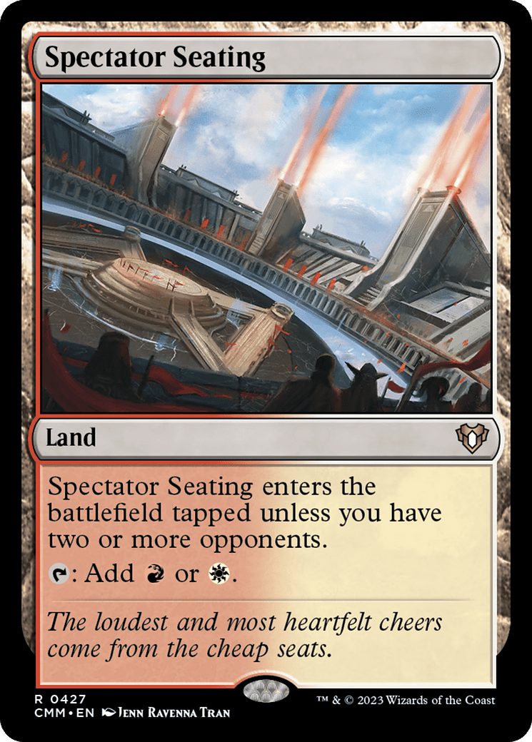 Spectator Seating [Commander Masters] Foil