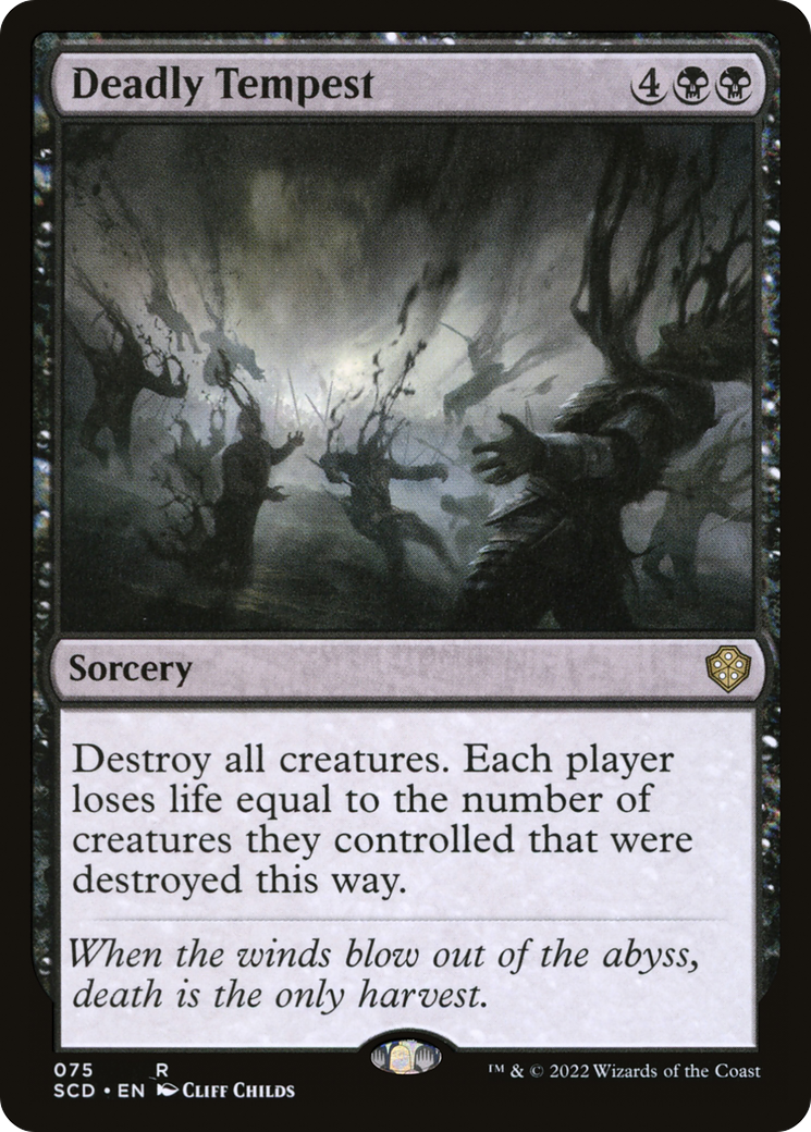Deadly Tempest [Starter Commander Decks]