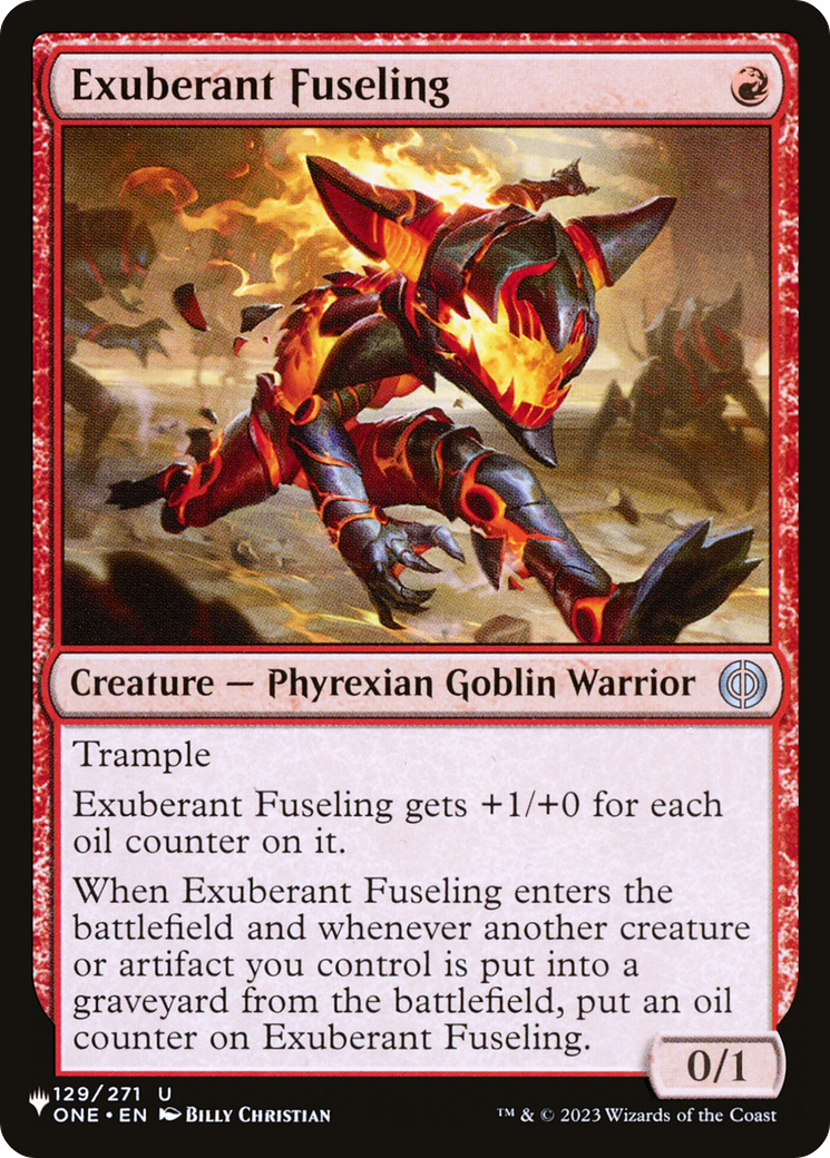 Exuberant Fuseling |  (ONE-129) [The List]