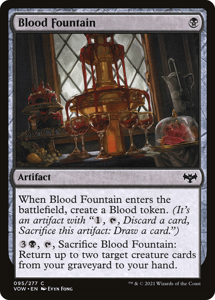 Blood Fountain [Innistrad: Crimson Vow] Foil
