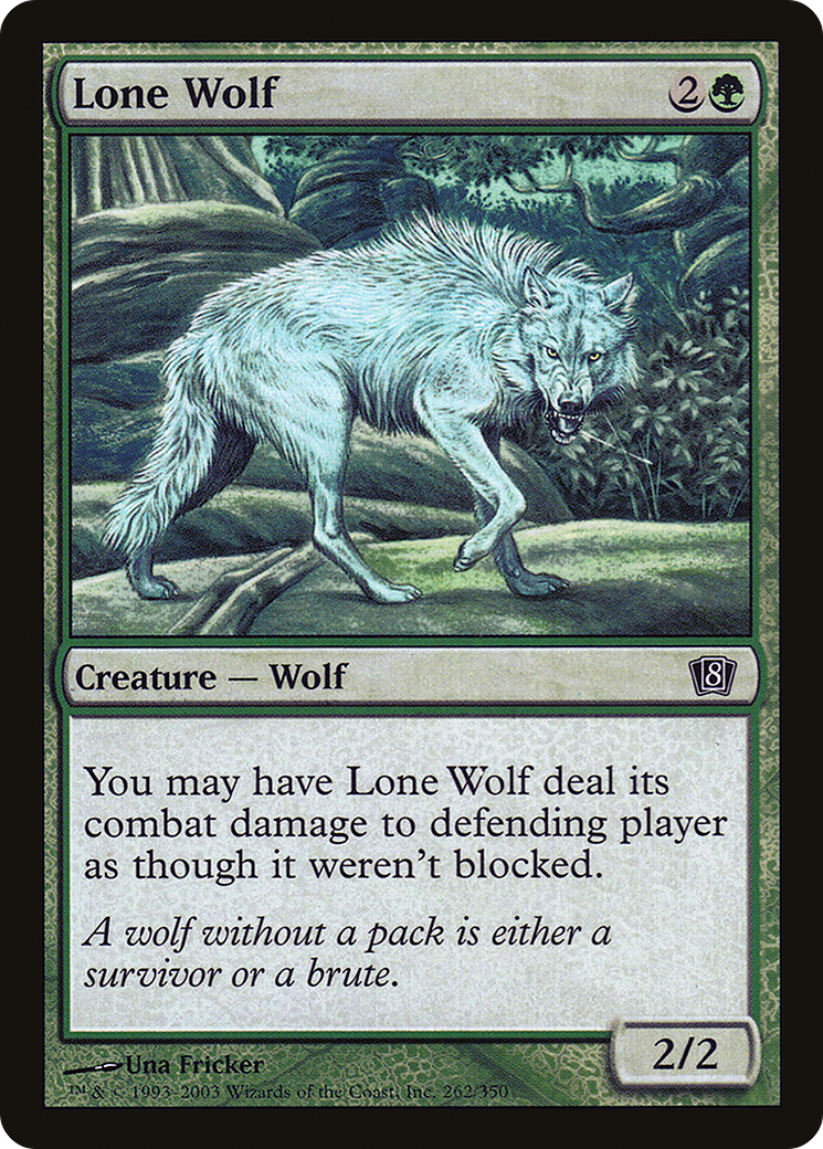 Lone Wolf [Eighth Edition] Foil