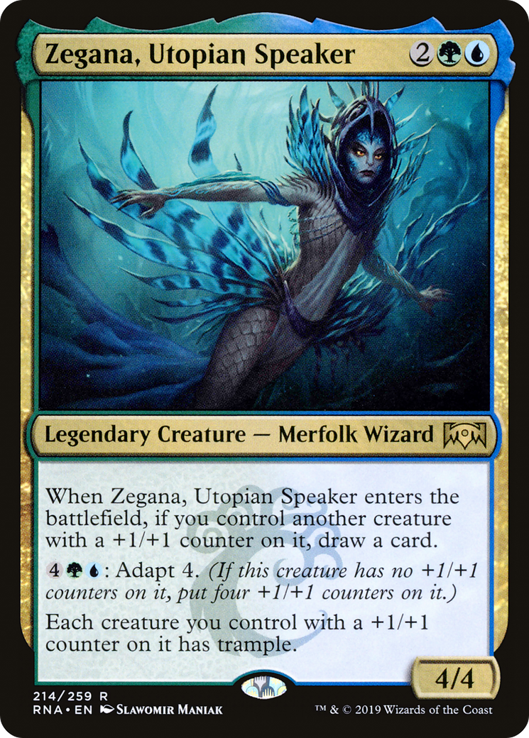 Zegana, Utopian Speaker [Ravnica Allegiance] Foil