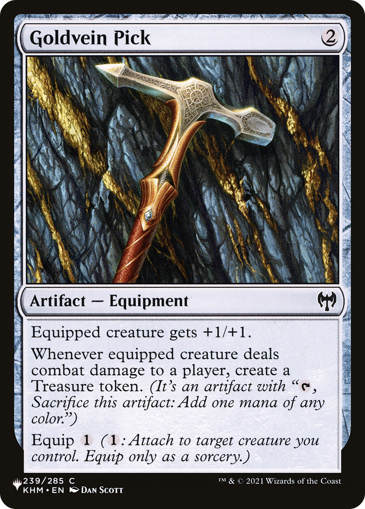 Goldvein Pick |  (KHM-239) [The List]