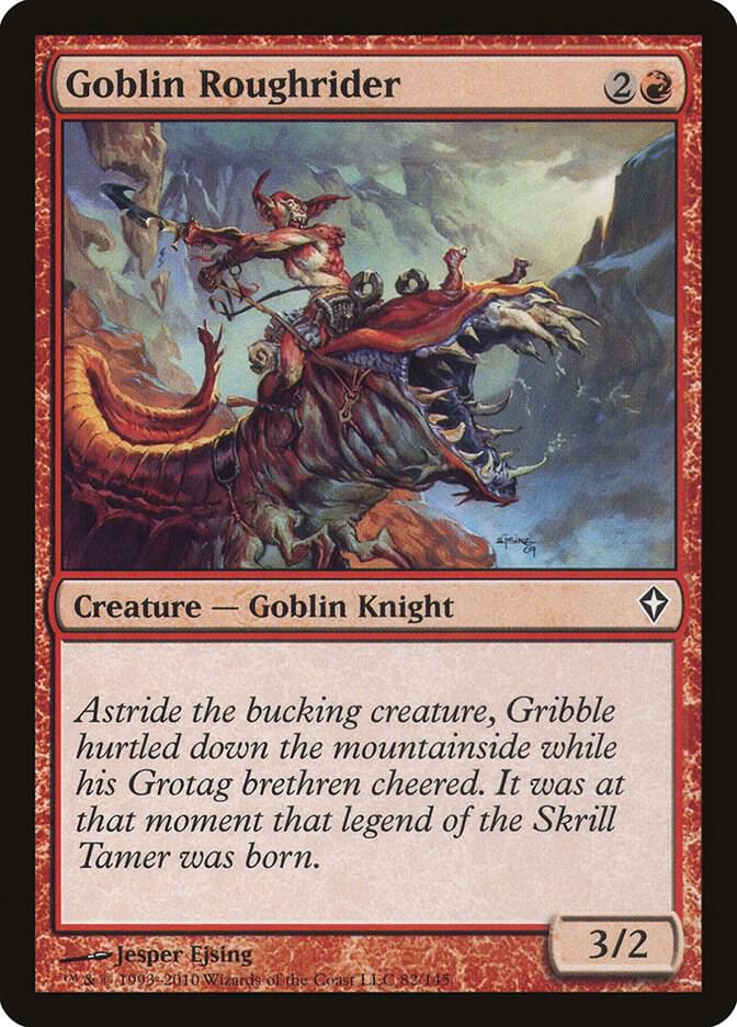 Goblin Roughrider 82/145 (Worldwake) 