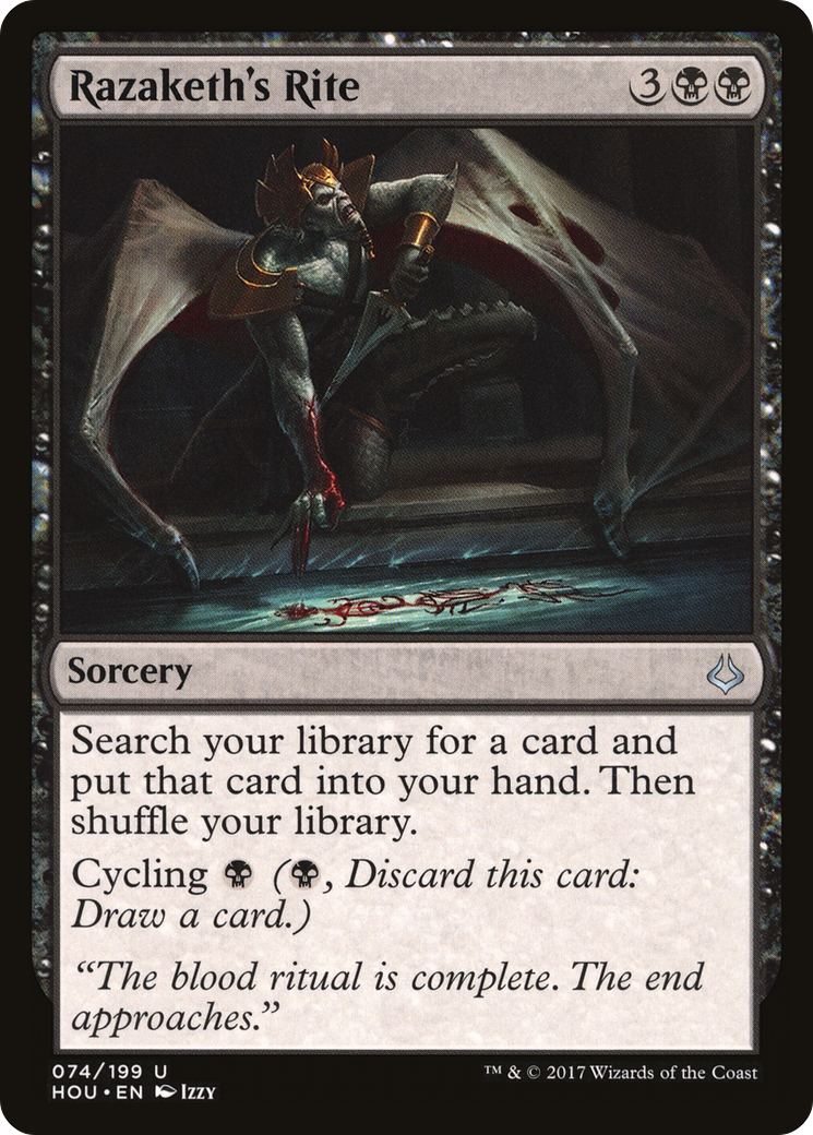 Razaketh's Rite [Hour of Devastation] Foil