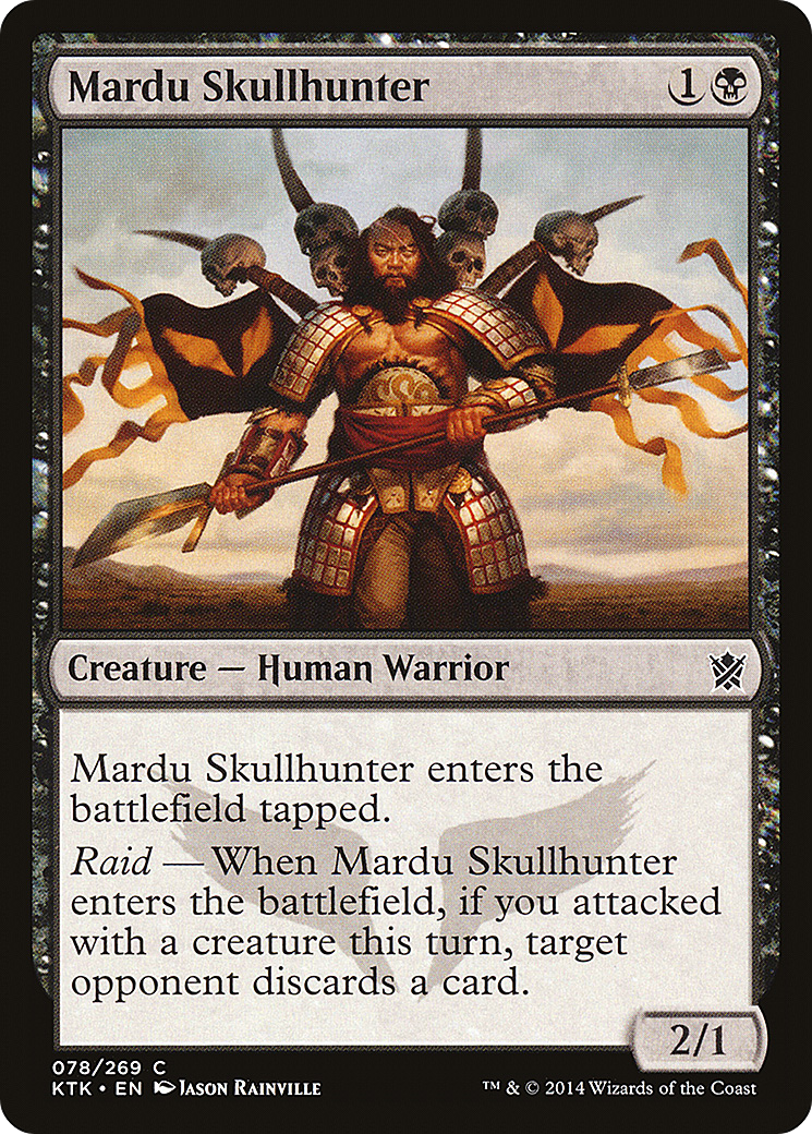 Mardu Skullhunter [Khans of Tarkir] Foil