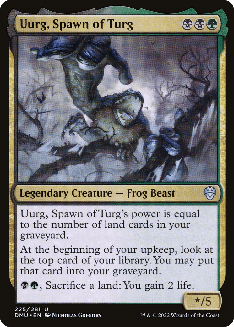 Uurg, Spawn of Turg [Dominaria United] Foil