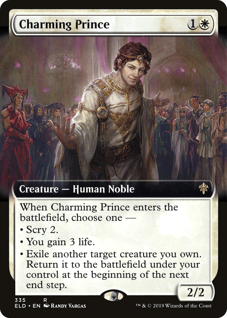 Charming Prince (Extended Art) [Throne of Eldraine] Foil
