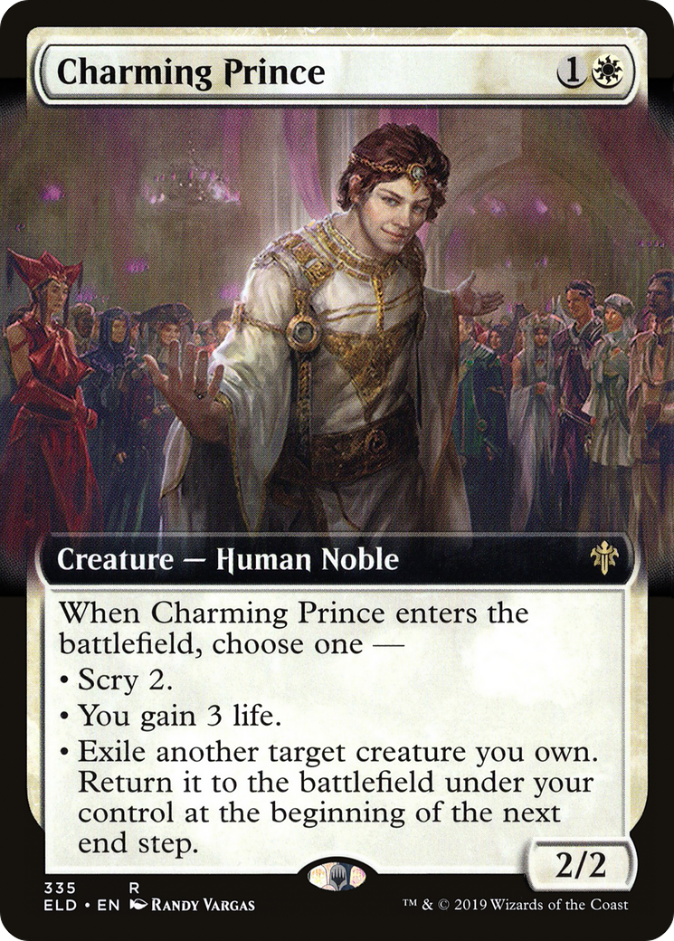 Charming Prince (Extended Art) [Throne of Eldraine] Foil