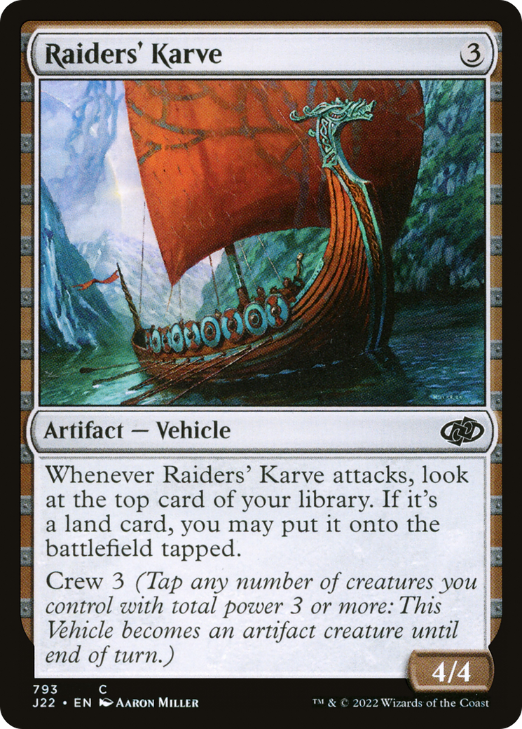 Raiders' Karve [Jumpstart 2022]