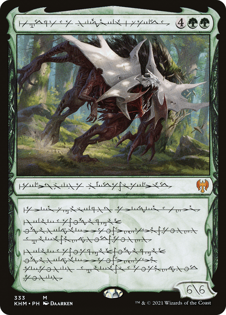 Vorinclex, Monstrous Raider (Phyrexian) [Kaldheim] Foil