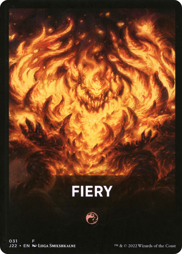 Fiery (FJ22-031) - Jumpstart 2022 Front Cards