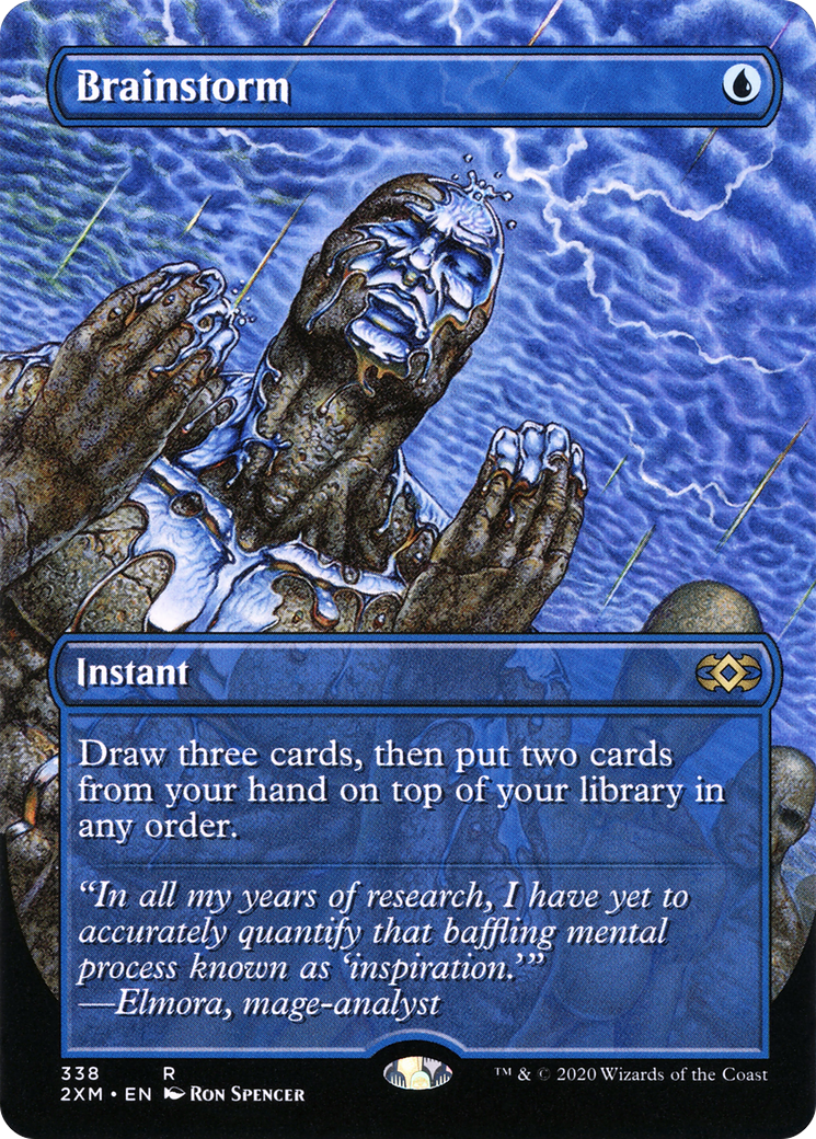 Brainstorm (Toppers) [Double Masters] Foil
