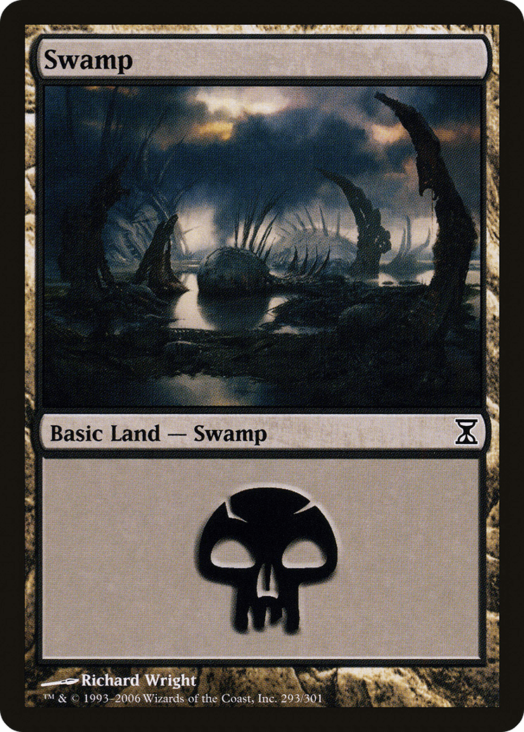 Swamp (293) [Time Spiral] Foil