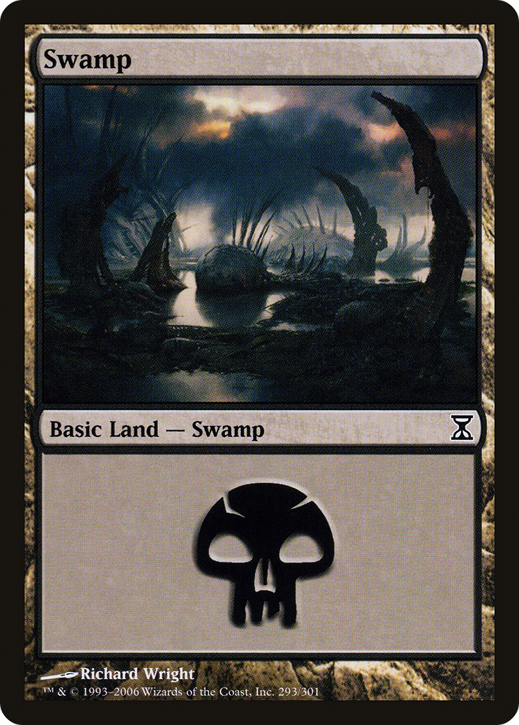 Swamp (293) [Time Spiral] Foil