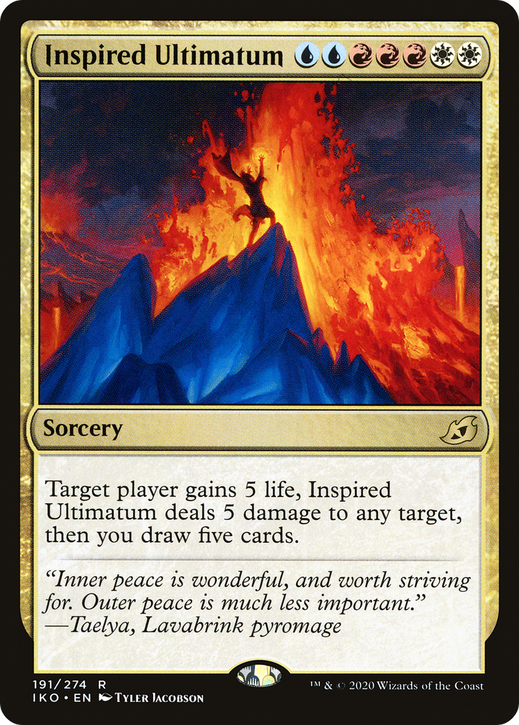 Inspired Ultimatum [Ikoria: Lair of Behemoths] Foil