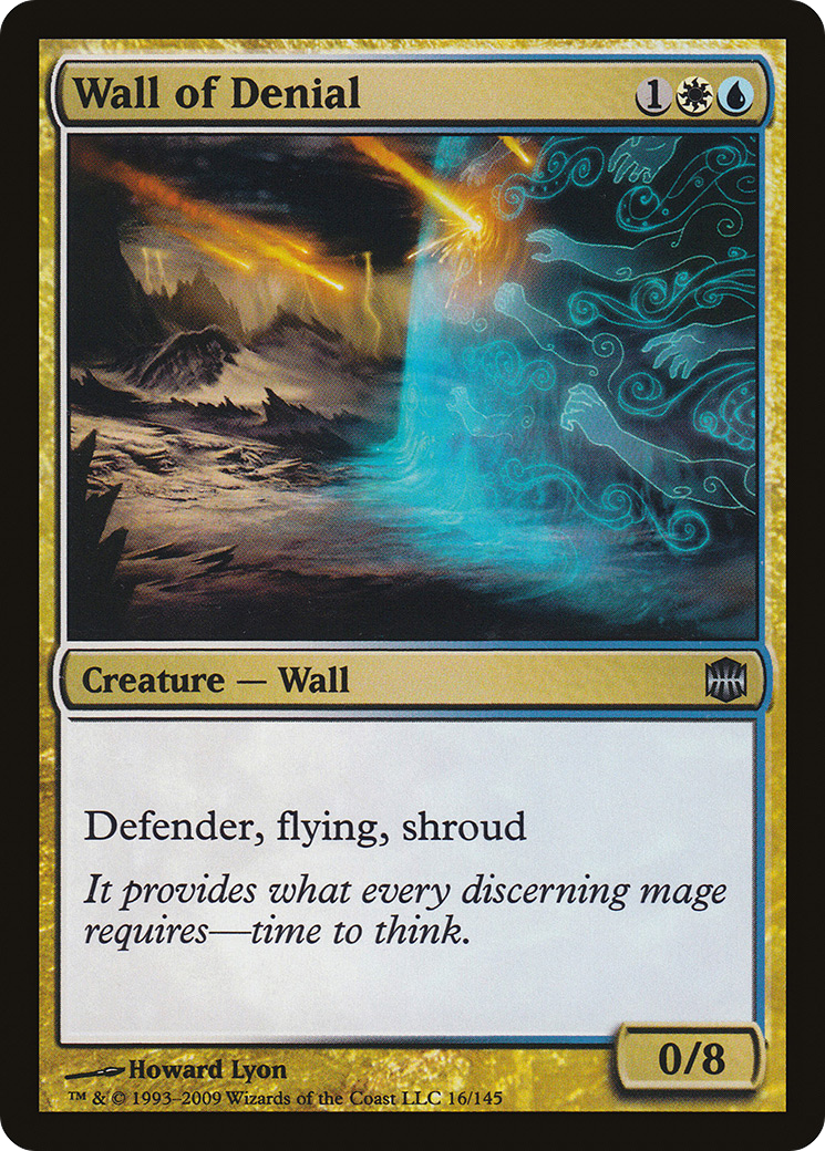 Wall of Denial [Alara Reborn] Foil