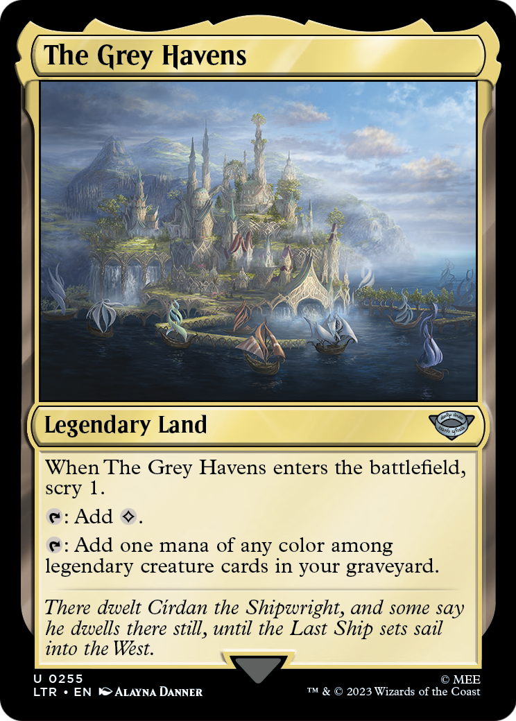 The Grey Havens [The Lord of the Rings: Tales of Middle-Earth] Foil