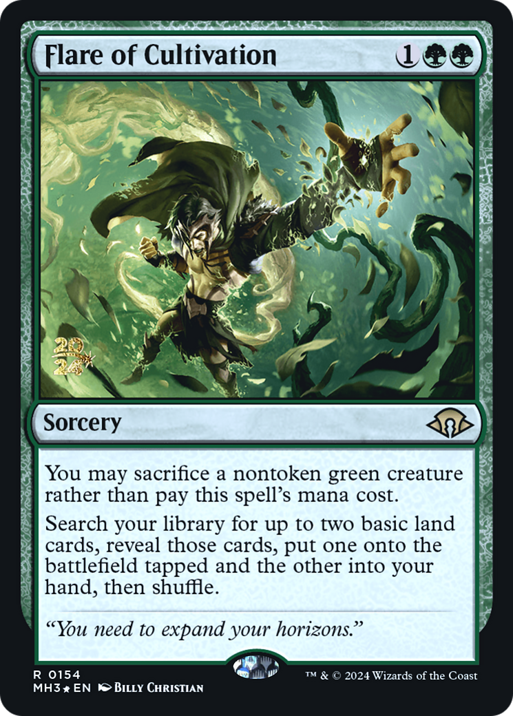 Flare of Cultivation [Modern Horizons 3 Prerelease Promos]