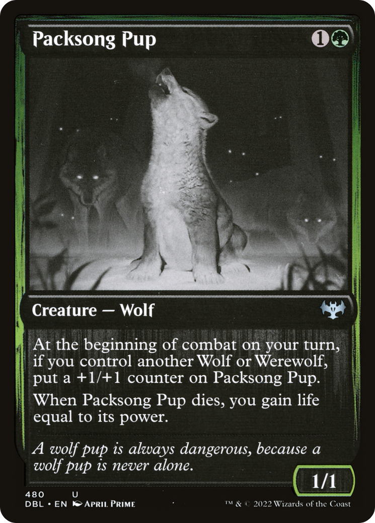 Packsong Pup [Innistrad: Double Feature] Foil