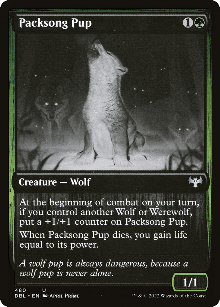Packsong Pup [Innistrad: Double Feature] Foil