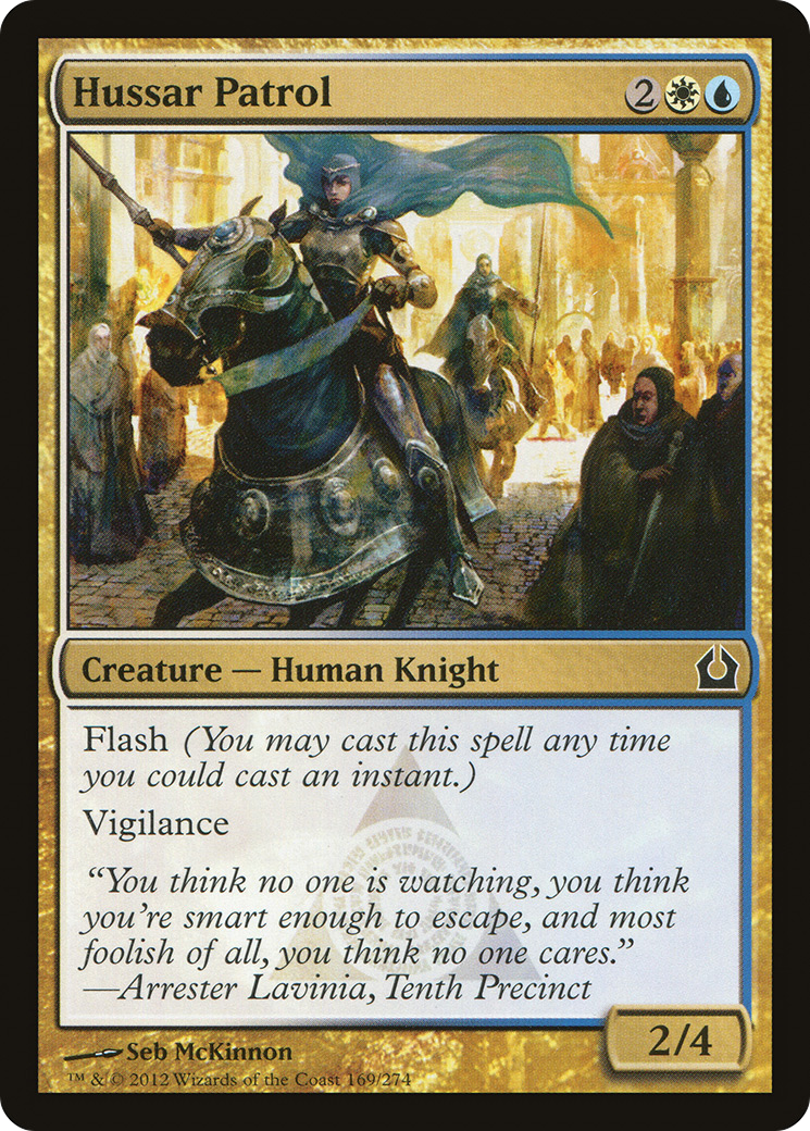 Hussar Patrol [Return to Ravnica] Foil
